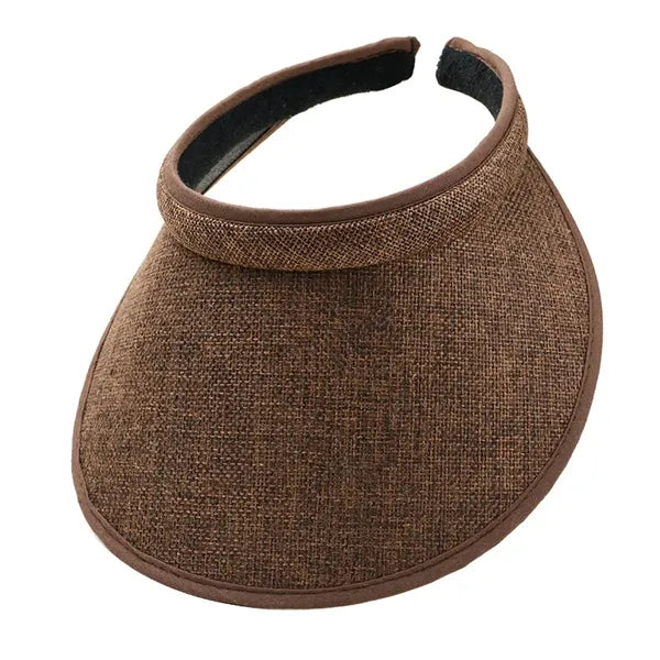 Linen Sun Visor