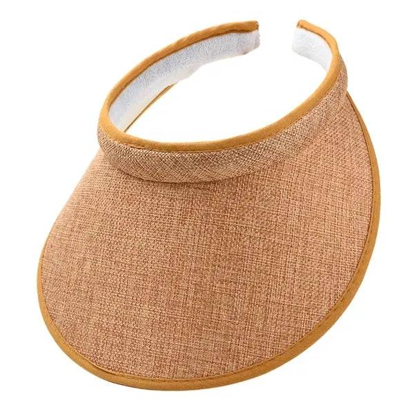 Linen Sun Visor