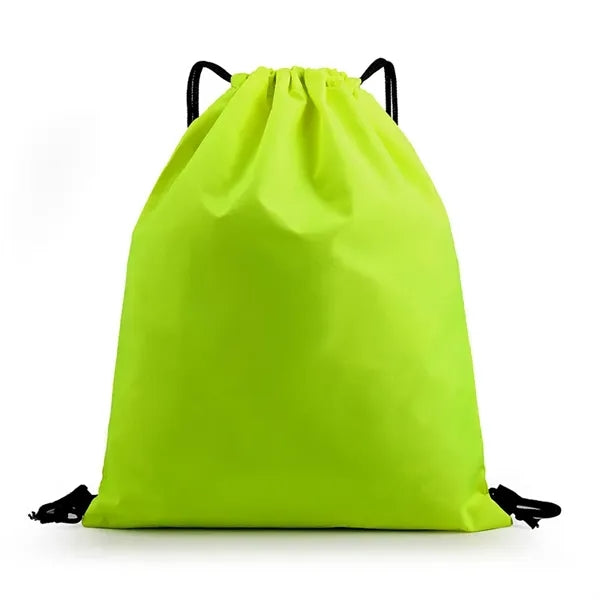 210D Polyester Waterproof Drawstring Backpack