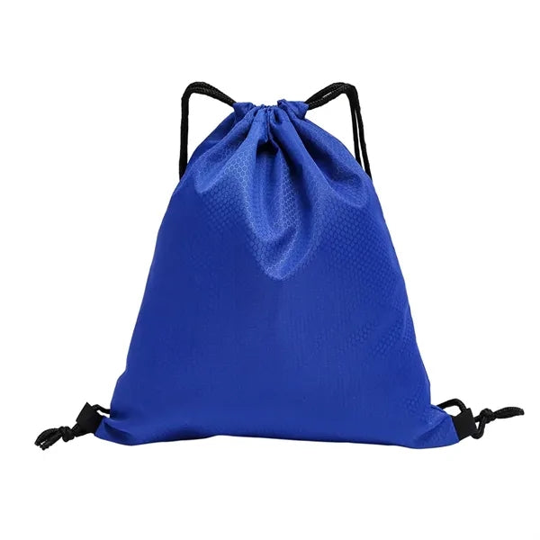 210D Polyester Waterproof Drawstring Backpack