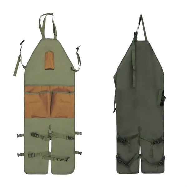 Oxford Cloth Gardening Tight Apron with Multiple Pockets