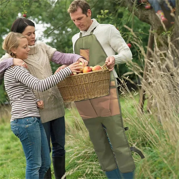 Oxford Cloth Gardening Tight Apron with Multiple Pockets