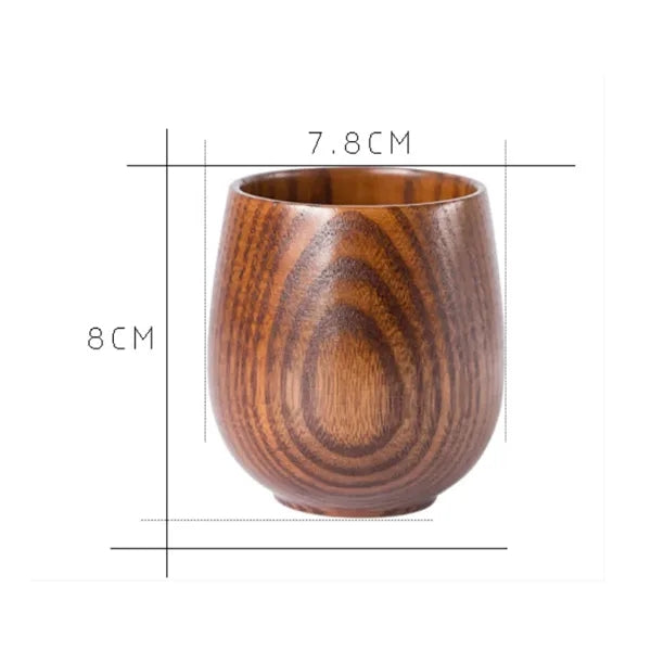 Classic Wooden Drink Cup