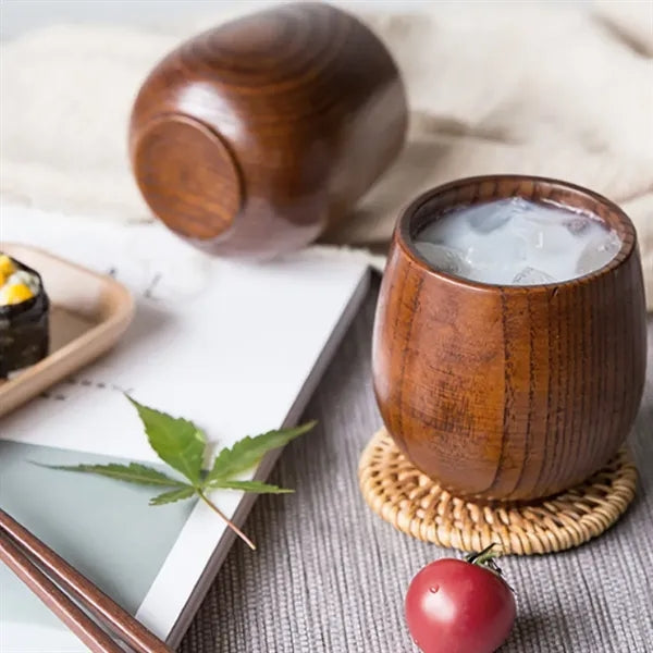 Classic Wooden Drink Cup