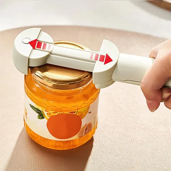 MultiFunction Retractable Bottle Opener and Lid Twister