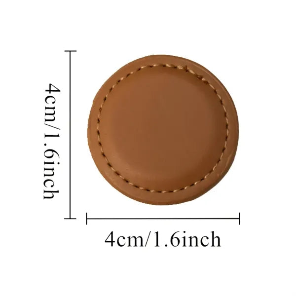 Leather Magnetic Golf Ball Label