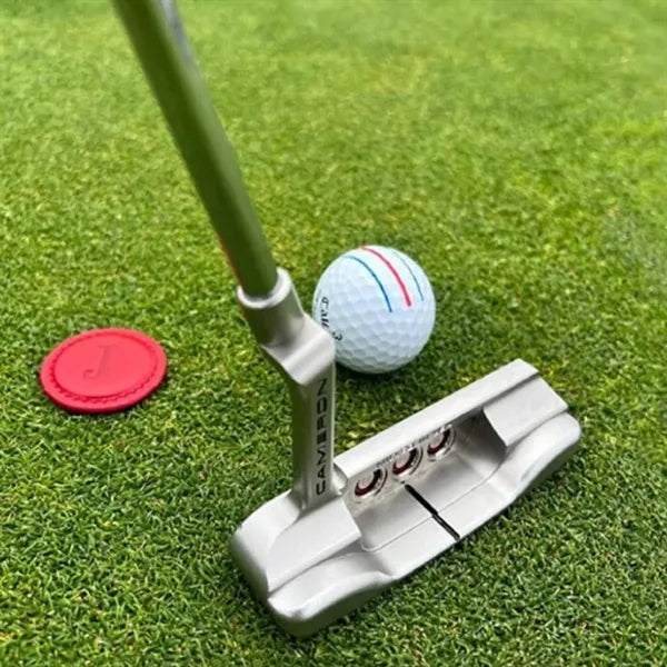 Leather Magnetic Golf Ball Label