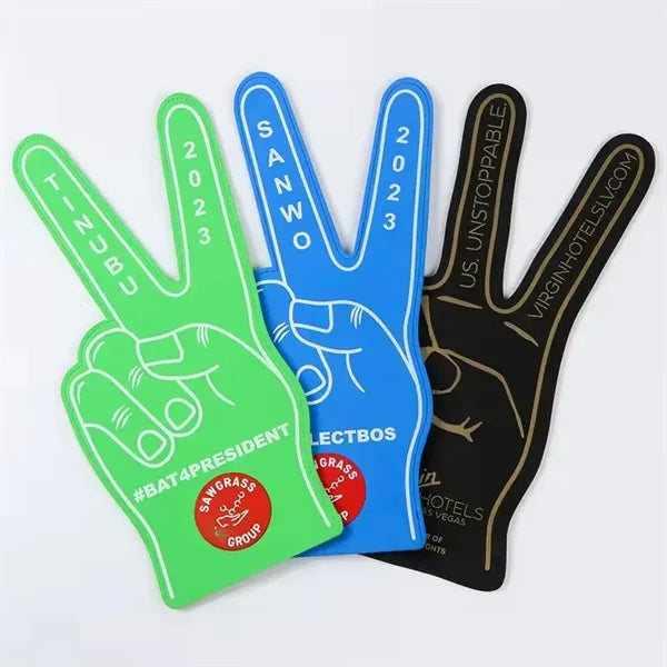 18" Custom Giant Eva Foam Finger Cheerleading