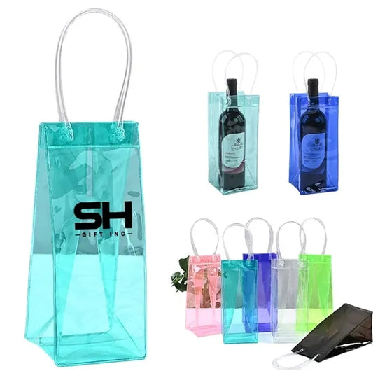PVC Tote Bag For Red Wine