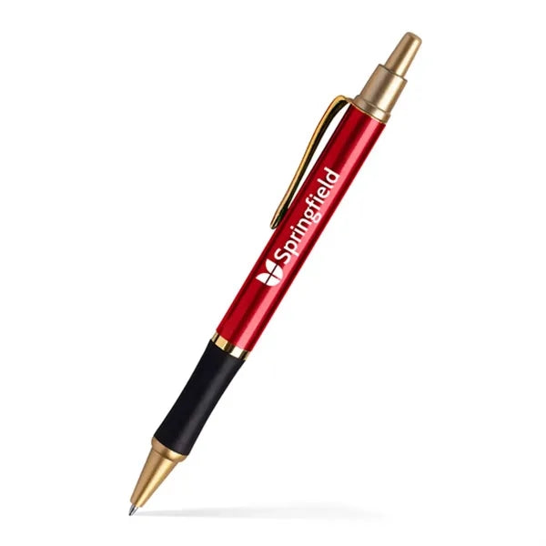 Sleeker Click Pen - Gold Accents