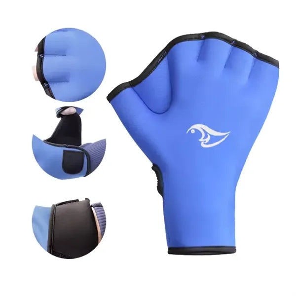 Webbed Swimming Gloves