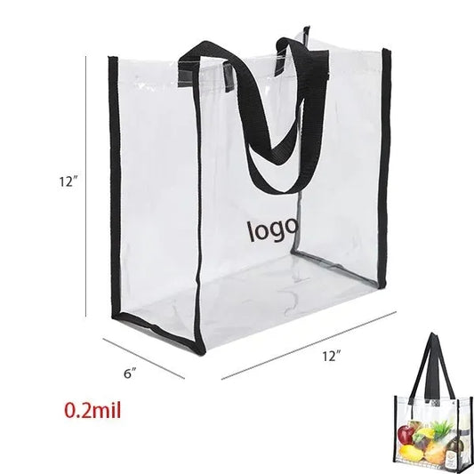PVC Clear Tote Bags
