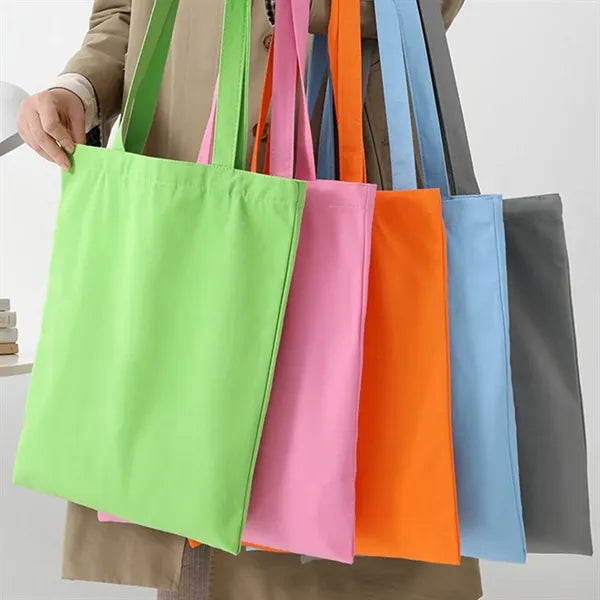 Cotton Canvas Large Tote Bag
