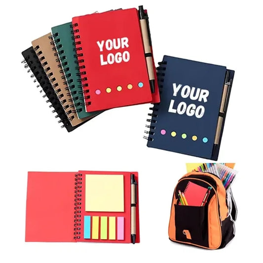 Notebook and Pen Set - Custom Imprint Ready
