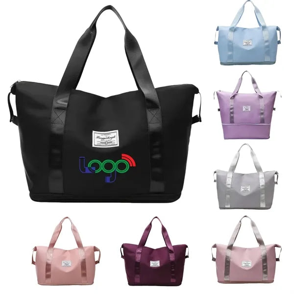 Adjustable Capacity Waterproof Travel Bag