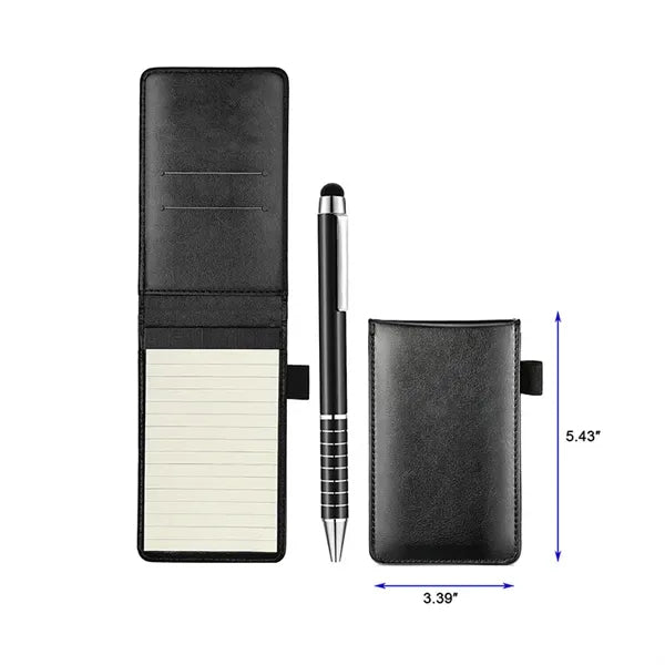Mini Pocket Notepad Holder Set
