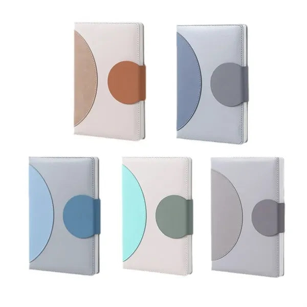 Creative Color Matching Thickened A5 Business Notebook Set