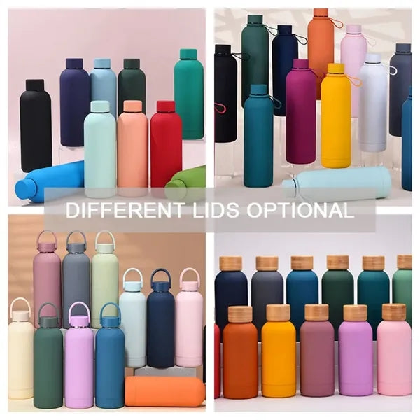 Insulated Stainless Steel Vacuum Flask Tumbler Water Bottle