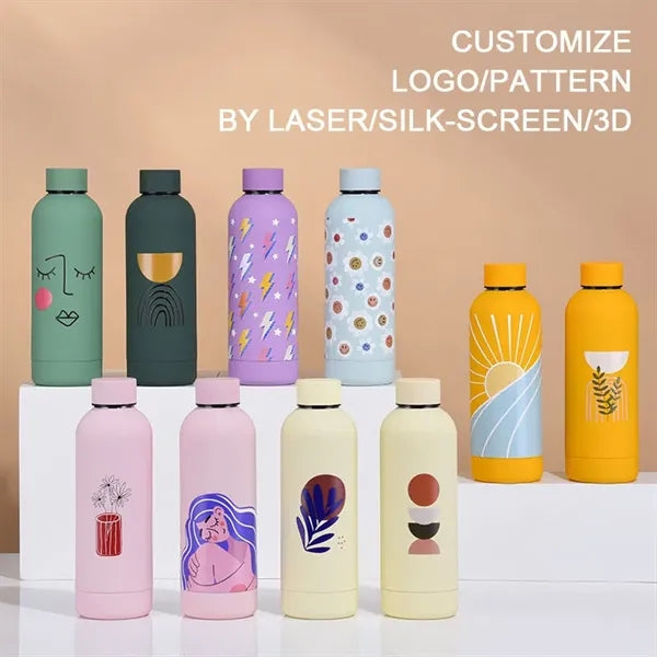 Insulated Stainless Steel Vacuum Flask Tumbler Water Bottle