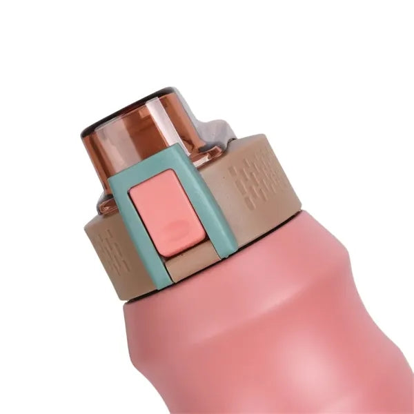 17/23 oz Dual-Lock Double Wall Stainless Steel Sports Bottle