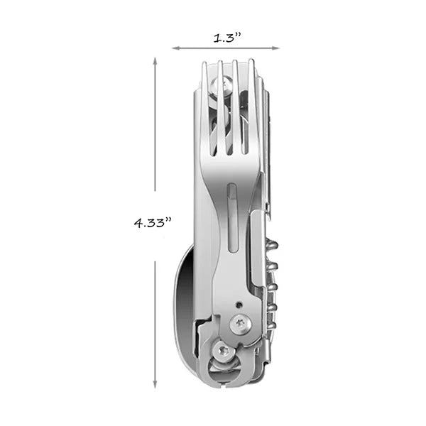 Stainless Steel Portable Folding Dinner Knife
