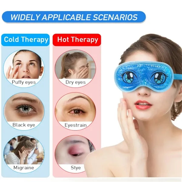 Plush Hot/Cold Eye Mask