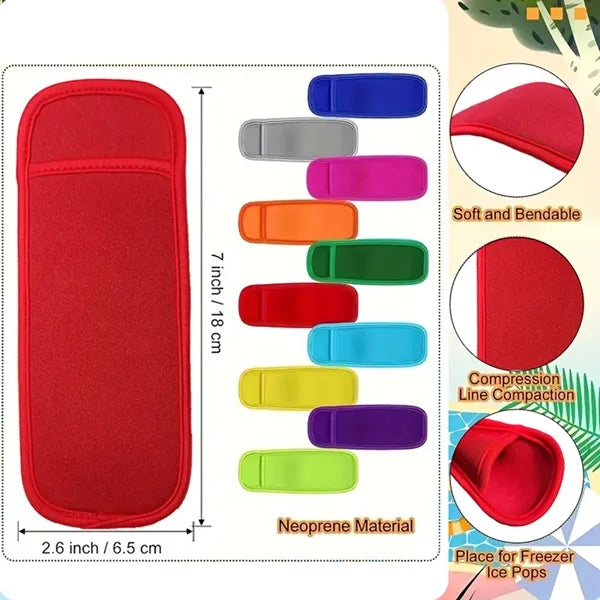 Ice Pop Neoprene Insulator Sleeves