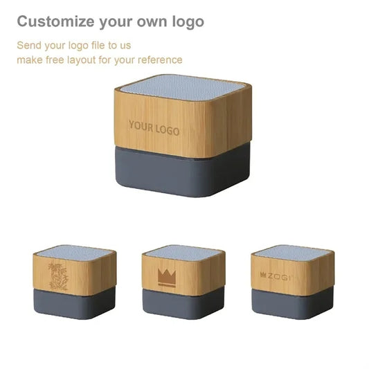 Bamboo Environmental Portable Wireless Mini Speaker