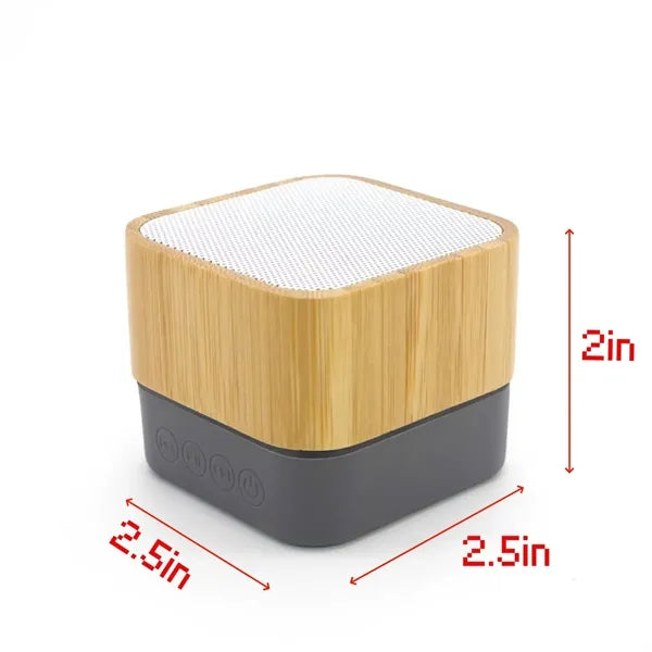 Bamboo Environmental Portable Wireless Mini Speaker