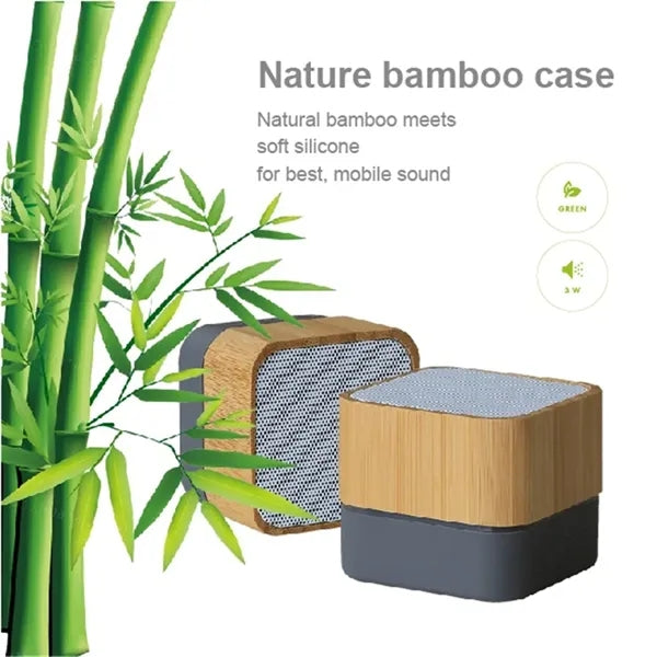 Bamboo Environmental Portable Wireless Mini Speaker