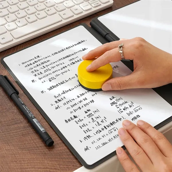 Portable Small White Board Dry Erase Notebook Set