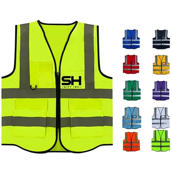 High Visibility Reflective Safety Vest