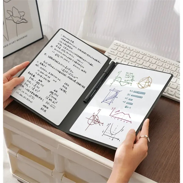 Portable Small White Board Dry Erase Notebook Set