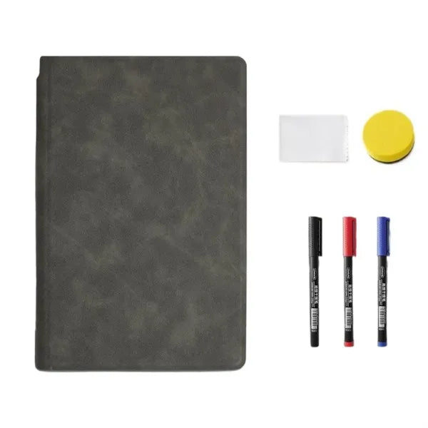 Portable Small White Board Dry Erase Notebook Set