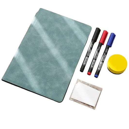 Portable Small White Board Dry Erase Notebook Set