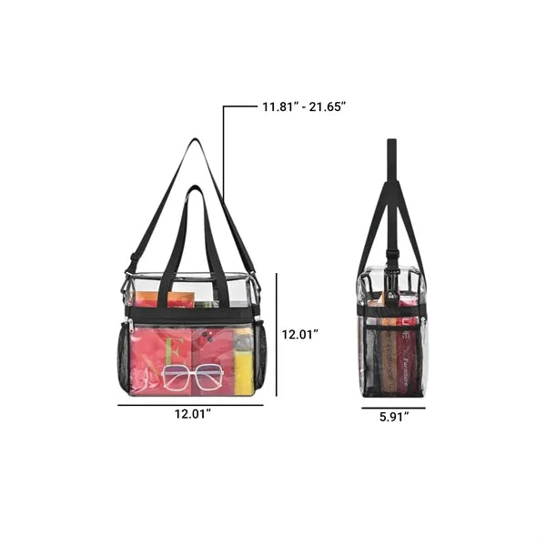 Clear PVC Tote Bag