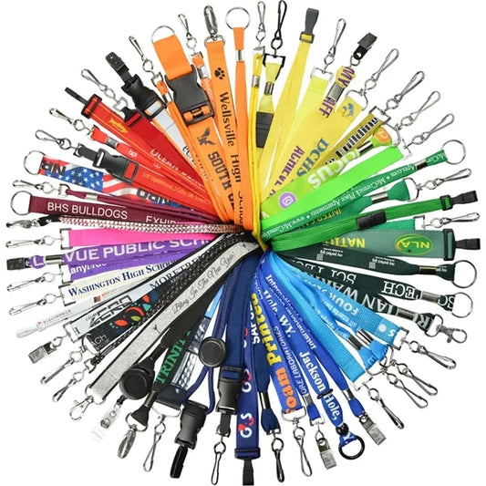 Custom Polyester Lanyard, Logo, Neck Tool Gift