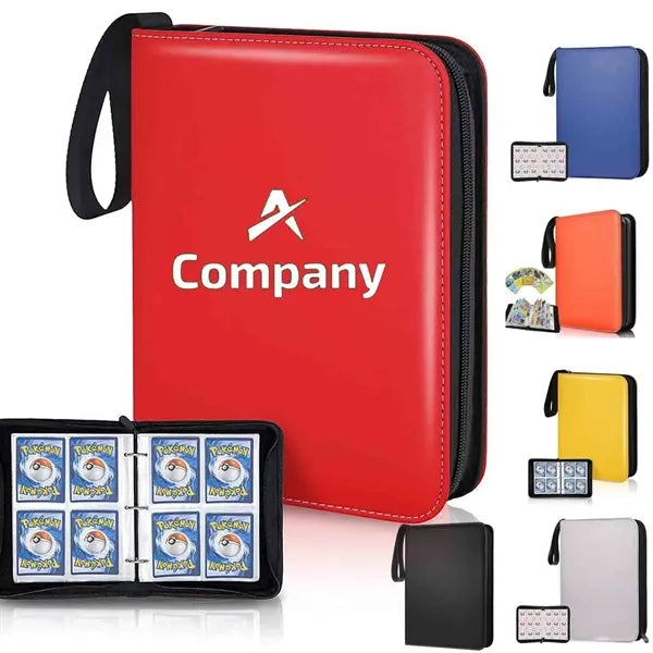 Card Binder Sleeves with Zipper
