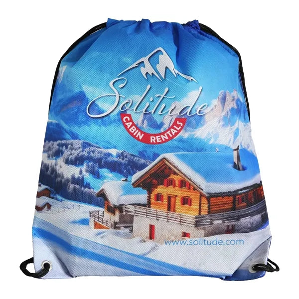 80GSM Non woven Drawstring Backpack
