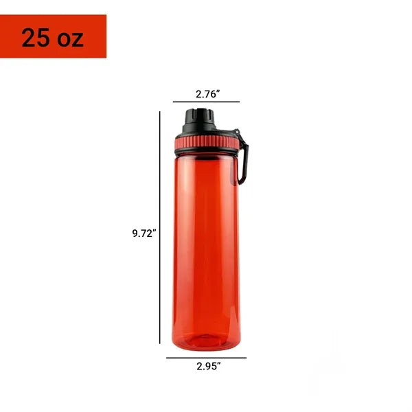 25OZ Plastic Water Bottle