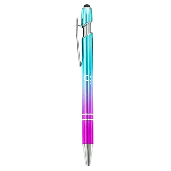 Gradient Color Stylus Metal Pen