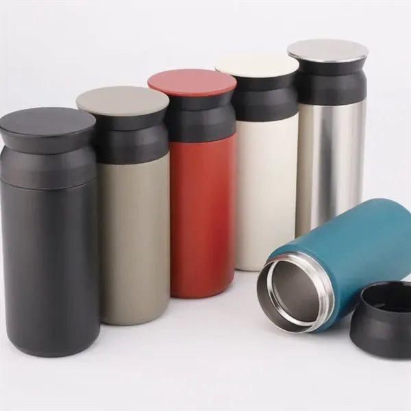 12 Oz Insulated Vacuum Flask Water Bottle Travel Tumbler