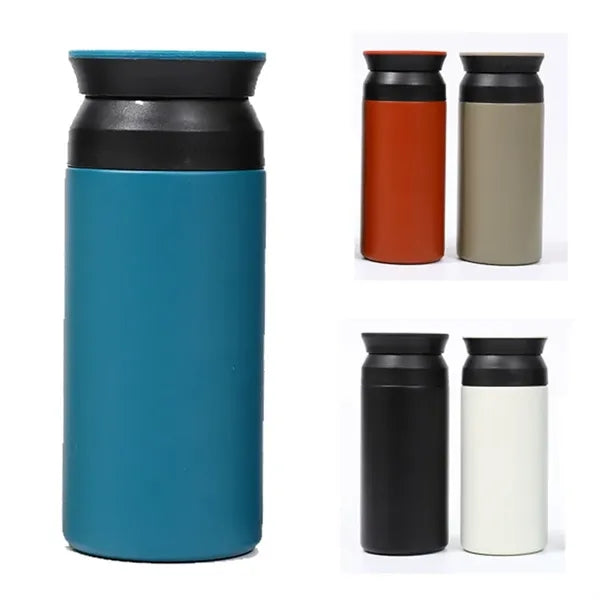 12 Oz Insulated Vacuum Flask Water Bottle Travel Tumbler