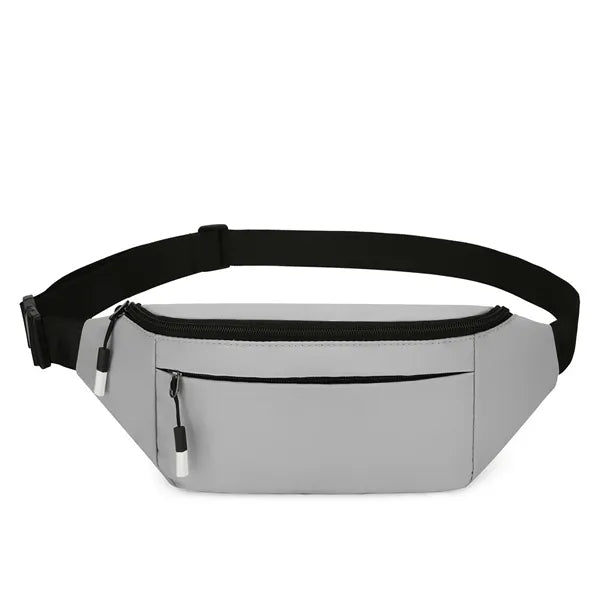 Spacious 3-Zipper Fanny Pack for Hands-Free Convenience