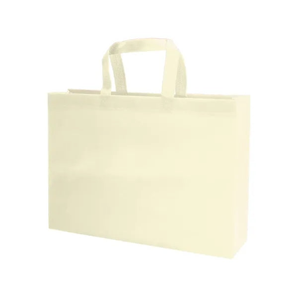 Heat Sealed Non-Woven Shopping Tote Bag(16''X12''X4'')