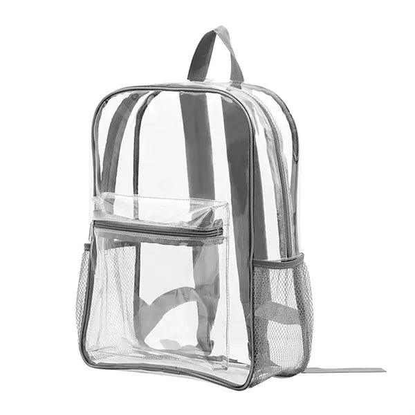 Clear Heavy Duty PVC School Backpack