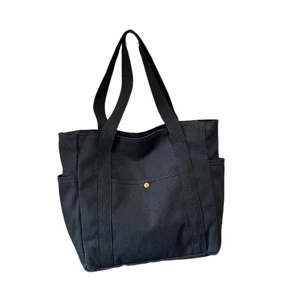 Campus Companion Canvas Tote