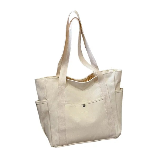 Campus Companion Canvas Tote
