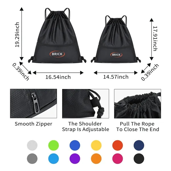 Drawstring Gym Backpack