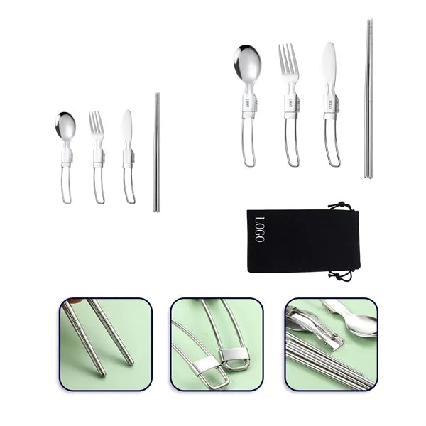 Compact Outdoor Dining Utensil Kit